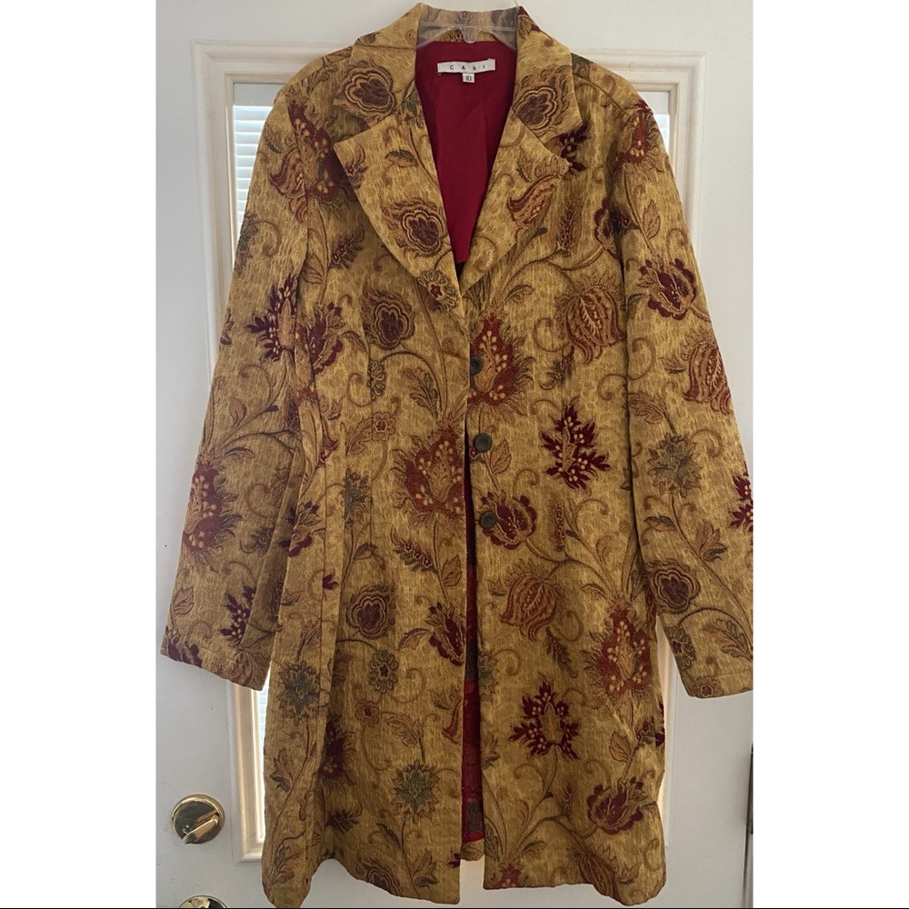Gold CAbi Coat